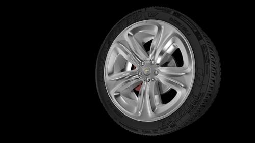 chevrolet wheel (tire and rim) preview image